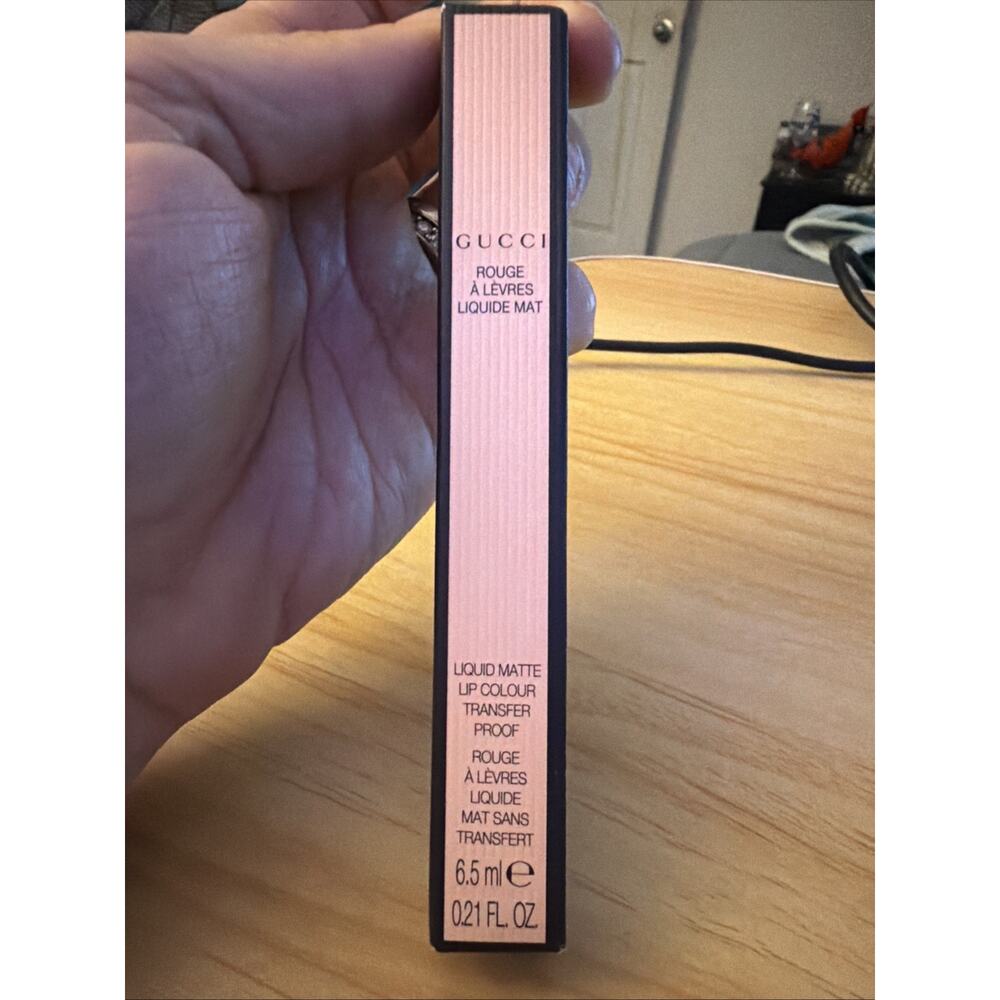 Gucci Rouge A Levres Liquide Mat Liquid Matte Lip Color 223 Isabel Rosewood NEW